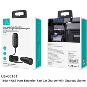 USAMS CC161 Car Charger 156W 4 USB Ports