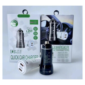 car charger pd 60w+usb