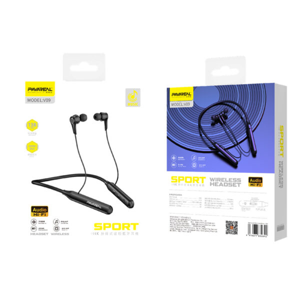 PA-V09 NECKBAND BLUETOOTH سماعة