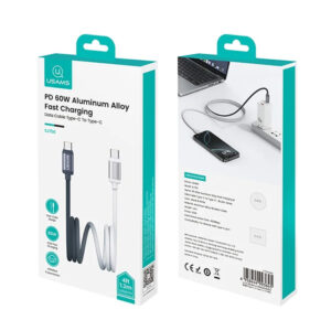 SJ756 PD 60W Fast Charging & Data Cable Type-C To Type