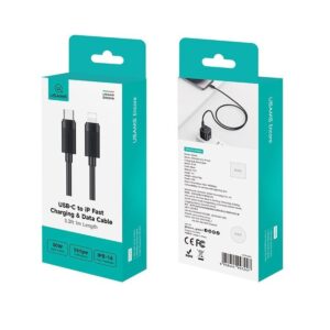 SJ781 U94 30W USB-C to iP Fast Charging & Data Cable